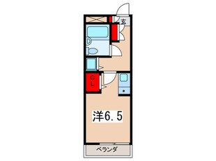 ベルメゾン西所沢の物件間取画像